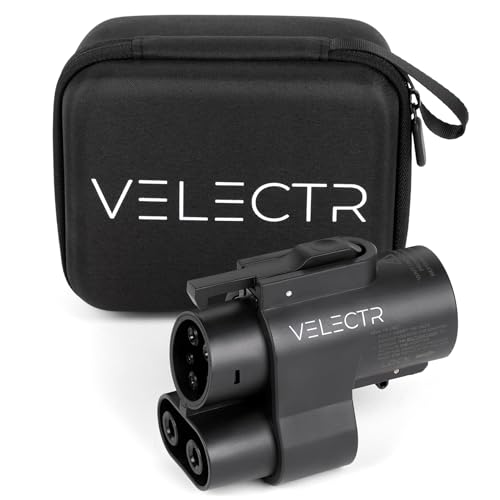 Velectr NACS to CCS Adapter – 500A 1000V Fast EV Charging for Tesla Superchargers | Tesla Charger Adapter Compatible with: Rivian,Ford,GM EVs