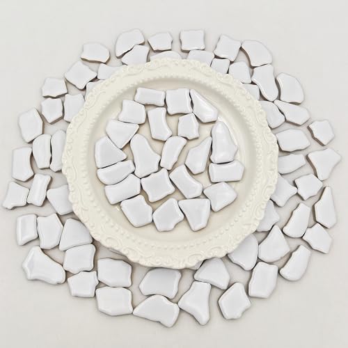 Mosaico de cerámica irregular de 0.67-1.54 pulgadas para piezas de artesanía 8