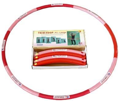 Sports Hoop Weighted Hoop, Weight Loss Trim Hoop P3-3.1lb (Dia.41) Large, Weighted Hula Hoop for Workout