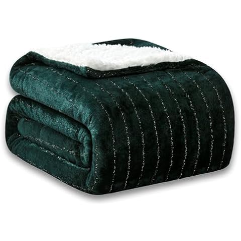 COOVA Ultra Soft Sherpa Twin Blanket Cover