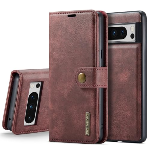Étui portefeuille Google Pixel 8 Pro avec béquille et 3 fentes pour cartes
