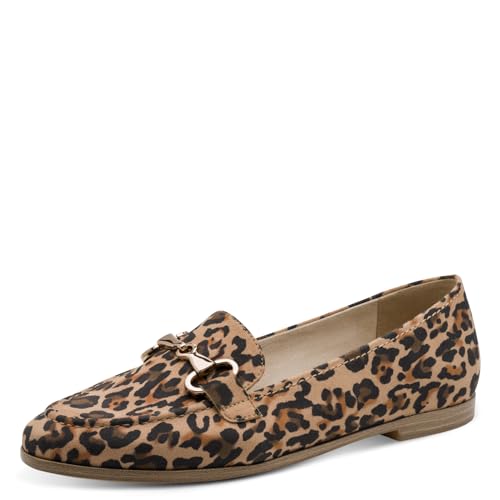 Tamaris Damen Slipper, Frauen Slipper, Mokassins,Champagne,Chili patent,Copper,einlege-Sohle,Gold,Ivory Copper,Old Rose,Olive,Leopard,38 EU