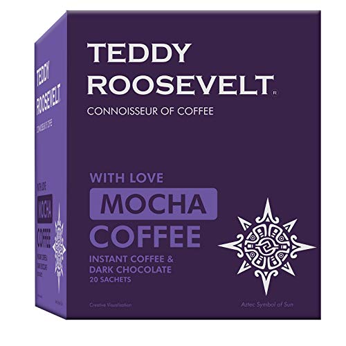Teddy Roosevelt Dark Chocolate Mocha Instant Coffee, 50 g