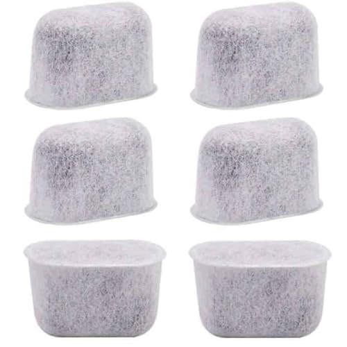 6 Pack Filter Compatible with Breville Charcoal Water Filters Replacement for Breville Coffee Makers BWF100 BES990 BES980 BES870 BES810