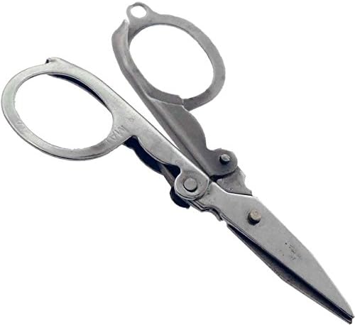 KUTZ (2 Pack) 3" (7.6 cm) Folding Scissors | Portable & Sharp | Ideal for Needlecrafts & Sewing