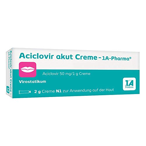 Aciclovir akut Creme - 1 A Pharma, 2 g