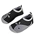 Kinder Badeschuhe Wasserschuhe Strandschuhe Mädchen Junge Schwimmschuhe Barfußschuhe rutschfeste Surfschuhe Sportschuhe Kleinkind Schwimmbad(Kleiner Wal dunkelgrau,26EU 27 EU)