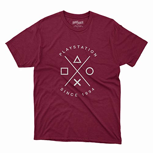 Camiseta Unissex Playstation Game Geek Since 1994 100% Algodão