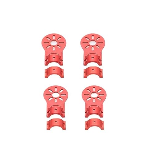 �݊���������܂�DJI�Ή��A4�� 12mm 16mm 18mm 25mm �J�[�{���t�@�C�o�[�`���[�u ���[�^�[�}�E���g�z���_�[ RC�h���[��FPV�}���`���[�^�[�p(16mm red)