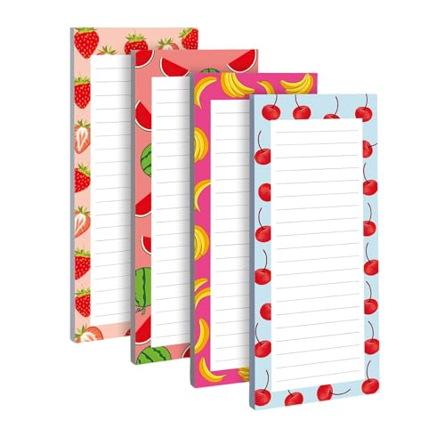 Petits blocs-notes pratiques avec feuillets détachables pour liste de courses