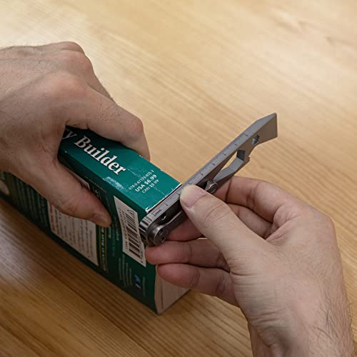 OLIGHT Opry Multifonction Outil 5 en 1 TC4 Titane Barre de Levier.Multitool d'extérieur pour Décapsuleur, Tournevis,Règle,Levier,Clé Hexagonale - Image 5