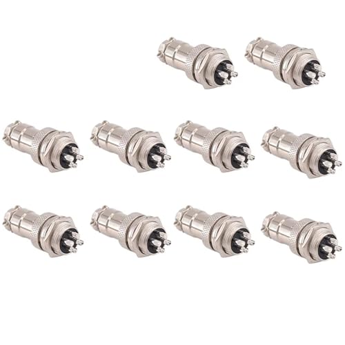 Connecteur circulaire M16 4 pins anti vibration diamètre 16mm