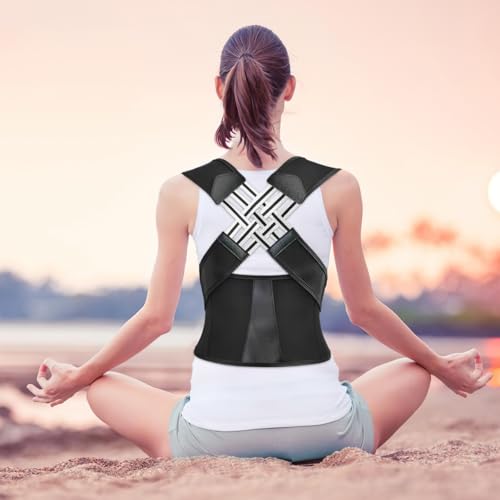 Ceinture extensible de correction de la posture du dos ergonomique