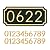House Numbers for Outside, Address Plaques, Mailbox Numbers, Two Sets of Numbers from 0-9, Personalized Address Signs for House, Mailbox, Apartment, Office, Hotel, Classroom, Garden. Decorative