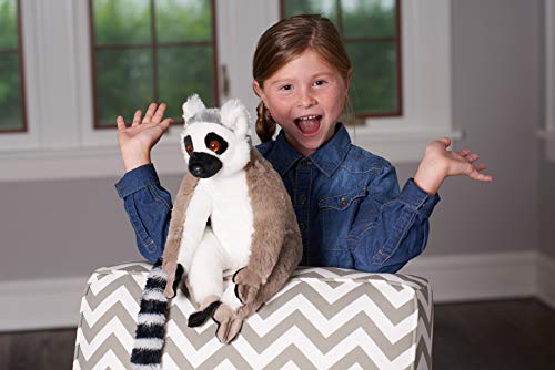 Wild Republic 10948 Ringschwänziger Lemur Cuddlekins, 30 cm – Bild 5