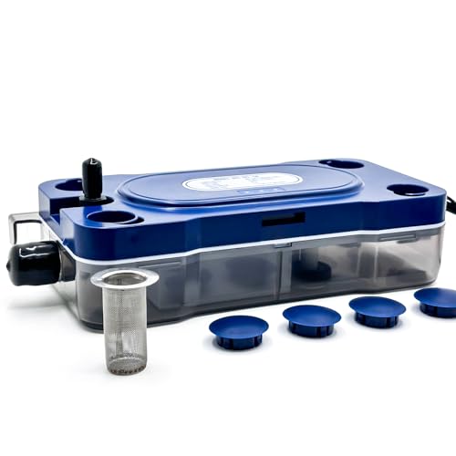 50 FT Lift 32 GPH HVAC Condensate Pump, 115V/230V Ultra Quiet (＜17dB) AC Condensation Removal Pump with Automatic Safety Switch for Air Conditioner, Furnace, Dehumidifier, Ice Maker