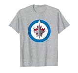 Winnipeg Jets Icon Heather Gray Officially Licensed T-Shirt