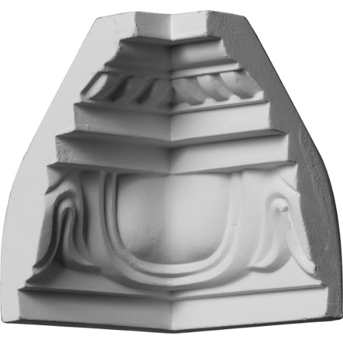 Endurathane Inside Corner Moulding, 3 1/4"P x 4 1/2"H (matches moulding MLD04X03X05ED), Factory Primed