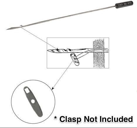 C.S. Osborne and Co. - No. 613 - Tufting Needle, Overall Length 12" (MPN #64390)