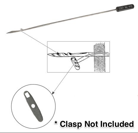C.S. Osborne and Co. - No. 613 - Tufting Needle, Overall Length 12