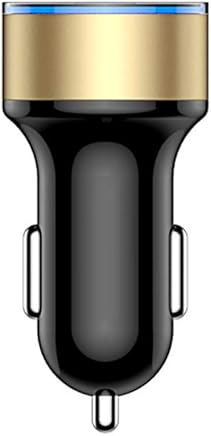 Luckycat Cargador de Coche 2.1A Dual USB Car Charger 2 Port 12-24V Adaptador Autom?vil con Tecnolog?a iSmart, Funda de Material de Aluminio, para iPhone, iPad, Samsung Galaxy, LG Nexus y M