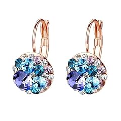 Purple Main Crystal/Rose Gold-tone