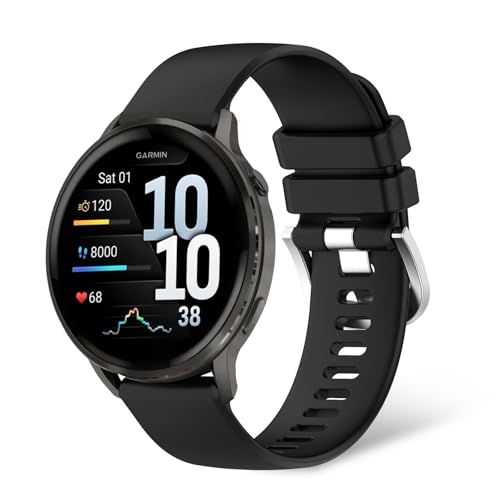 [YANMONGI] GARMIN(�K�[�~��) Venu 4 45mm �p �o���h �V���R���� �����x���g �ʋC �_�炩�� �h�� �y�� �ϏՌ� �h�� �j�����p Garmin Venu 4 45mm �Ή��i�u���b�N�j