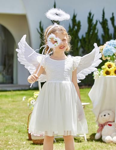 image for Arshiner Girl Tutu Lace Dresses Flower Wedding Princess Formal Special
