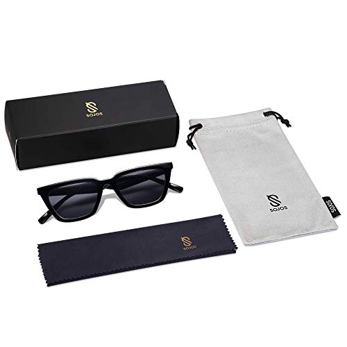 SOJOS Polarized Narrow Square Cateye Sunglasses for Women Retro Trendy Driving Glasses SJ2169 - Image 7