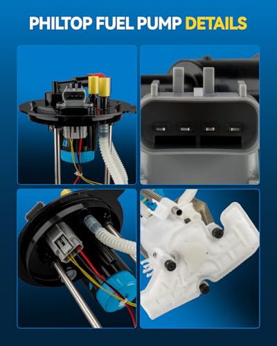 Image of PHILTOP Electric Fuel Pump Assembly FG0882, P76123M, SP2017M