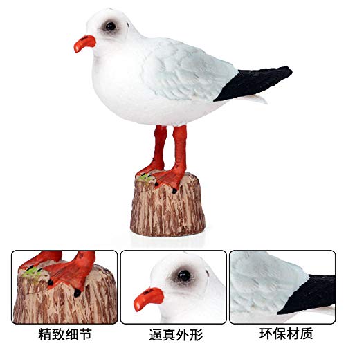 Simulation solide animal sauvage oiseau volant pour vitrine