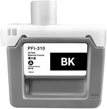 330ML PFI-310 PFI310 Ink Cartridge Replacement Compatible with Printer Models ImagePROGRAF TX-2000 TX-3000 TX-4000 TX-2100 TX-3100 TX-4100 PFI-310Black