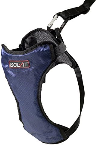 PetSafe Happy Ride Dog Safety Harness for Cars - Dog Car Harness Includes Seat Belt Tether - Keeps Pets Restrained - Breathable Mesh, Adjustable Straps - Dog Travel Accessories for Car - Medium