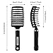 Hair Brush, Professional Curved Vented Brush for Faster Blow Drying for Women, Men, Paddle Detangling Brush for Wet Dry Curly Thick Straight Hair