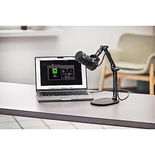 Rode Podmic USB Versatile Dynamic Broadcast Microphone with XLR and USB Connectivity for Podcasting, Streaming, Gaming, Music-Making and Content Creation