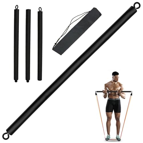 Barre de résistance Pilates amovible équipement entraînement maison