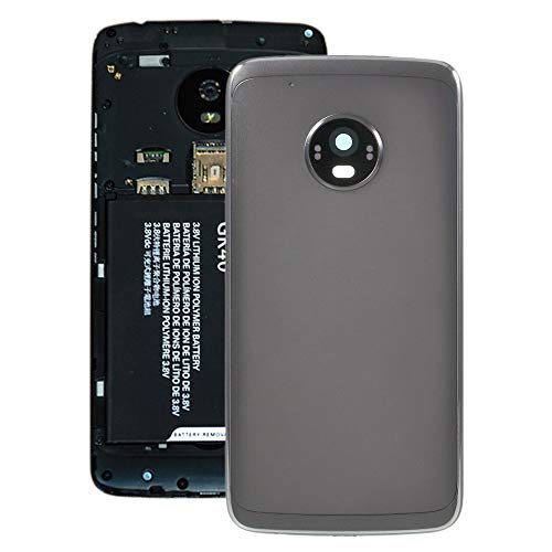 Étui de rechange Motorola Moto G5 Plus logement arrière de précision gris