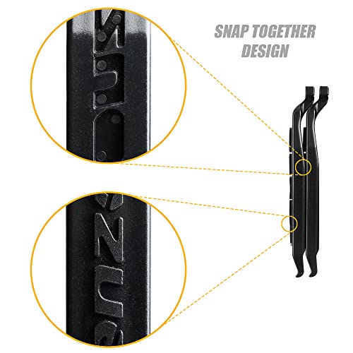 Venzo VZ-TL-01 Bike Bicycle Plastic Grip Tyre Levers Removal Tool thumb #4