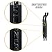 Venzo Bike Bicycle Plastic Grip Tyre Levers Removal Tool - Great to Remove Tire at Ease & Replace The Tubes Without Damaging The Wheels - for Road Mountain BMX Bike Tires