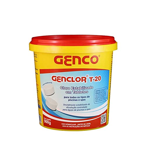 Genco Pote Genclor Tabletes T-20 900G Cód: 405121