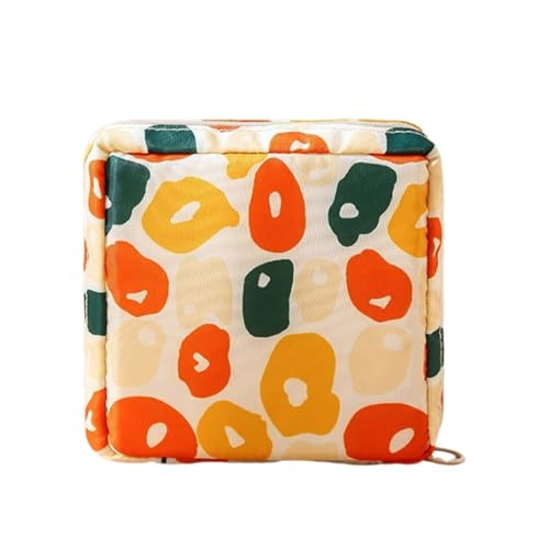 Napkin Storage - Pad Pouch | Cute Sanitary Towel Holder | Portable Period Bag for Girls and Women | Travel Pouch for Panty Liners, Pads, Tampons, and Personal Hygiene