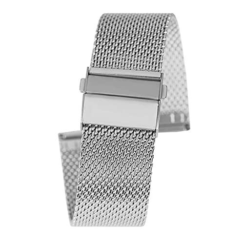 Bracelet acier inoxydable boucle déployante 20mm ultra résistant