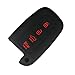 Coolbestda Rubber Key Fob Cover Case Protector Skin Jacket Keyless Entry for Hyundai Elantra Sonata Veloster Kia Sportage Soul Sorento Forte 4 Buttons Smart Key