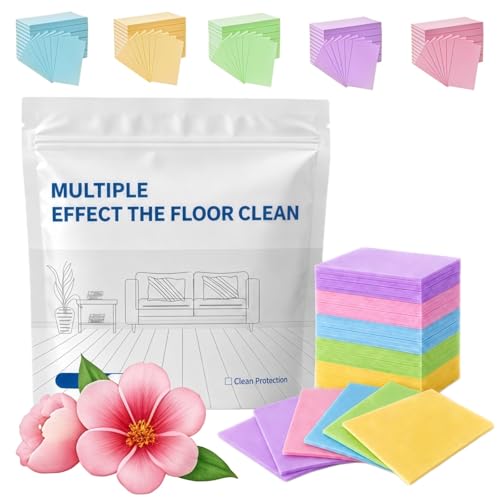 Multiple Effect The Floor Clean and Multi-Effect Floor Cleaning Sheets for Home Kitchen Mopping, Tile Wood Laminate Hard Surface Cleaning Pack, Convenient Daily Maintenance (300Pcs, All)