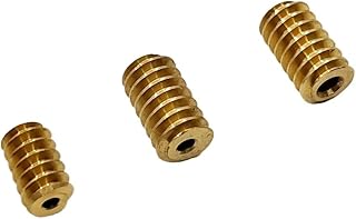 1PC 0.5 Modulus 2.28mm Aperture Brass Copper Metal Worm Gear Transimission Gear