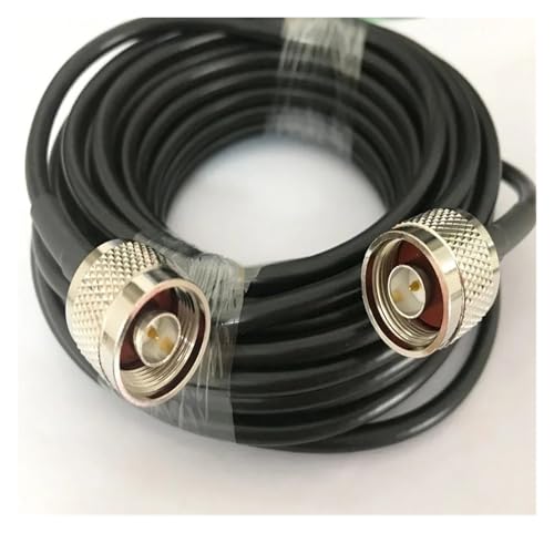 Câble coaxial RG58 pour étendre la réception réseau avec adaptateur N mâle
