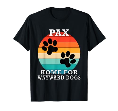 Pax Home for Wayward Dogs Familienname T-Shirt