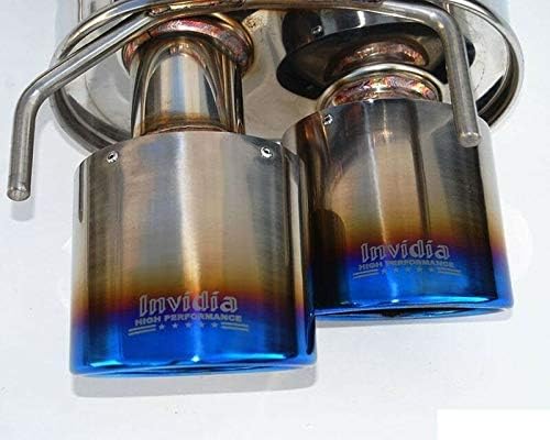 Invidia HS14LRCDR4OT Exhaust System (Back Exhaust15+ Lexus Rc350/200T Titanium Quad Rolled Tip Axel)