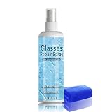 Glas Kratzer Entferner, 120ml Brillenglas Reparatur Spray, Lens Scratch Remover Spray, Reinigungsspray EntfernerKratzer Linsen, Polier Lösung für Auto Bildschirm Uhr Fenster (1PC)