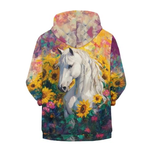 WELLFLYHOM Zipper Hoodies Graphic Sweatshirt for Girls 6-16 Kids Long Sleeve Hoodie Novelty Sweater Shirts Athletic Yoga Top4